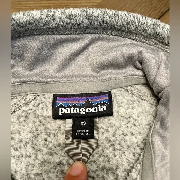 Patagonia Better Sweater 1/4-Zip Fleece Jacket - Gray - Picture 7 of 14